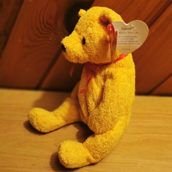Ty Beanie Babies Poopsie The Bear - Picture 2 of 5